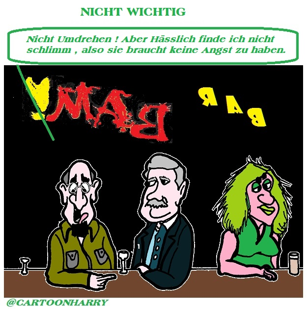 Cartoon: Nicht Wichtig 1