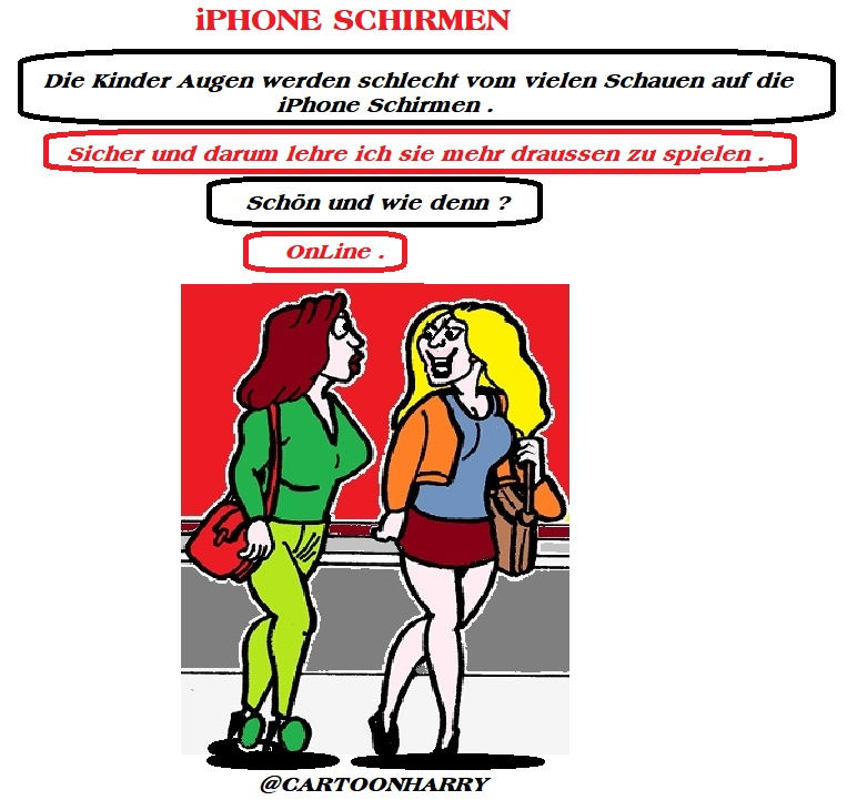 Cartoon: Schirmen 1