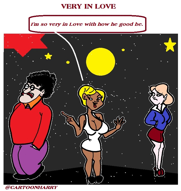 Cartoon: Very in Love 1