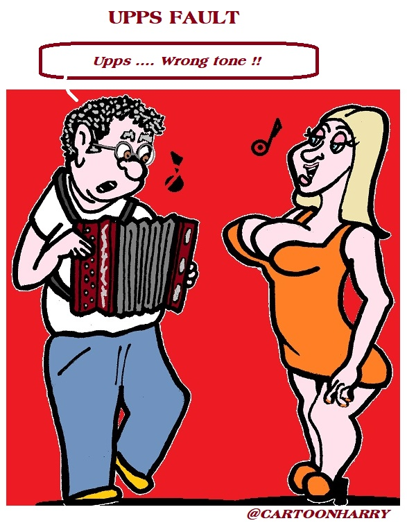 Cartoon: Wrong Tone 1