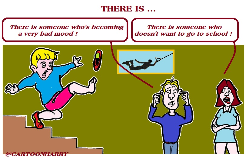 Cartoon: There He Is 1