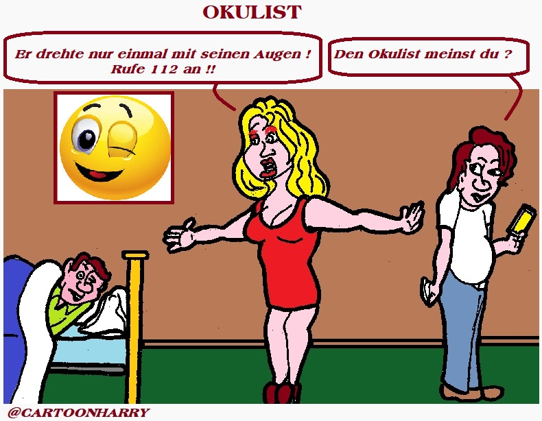 Cartoon: Okulist 1