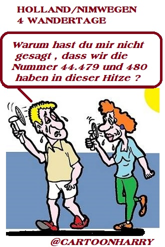 Cartoon: 4Tage Marsch 1