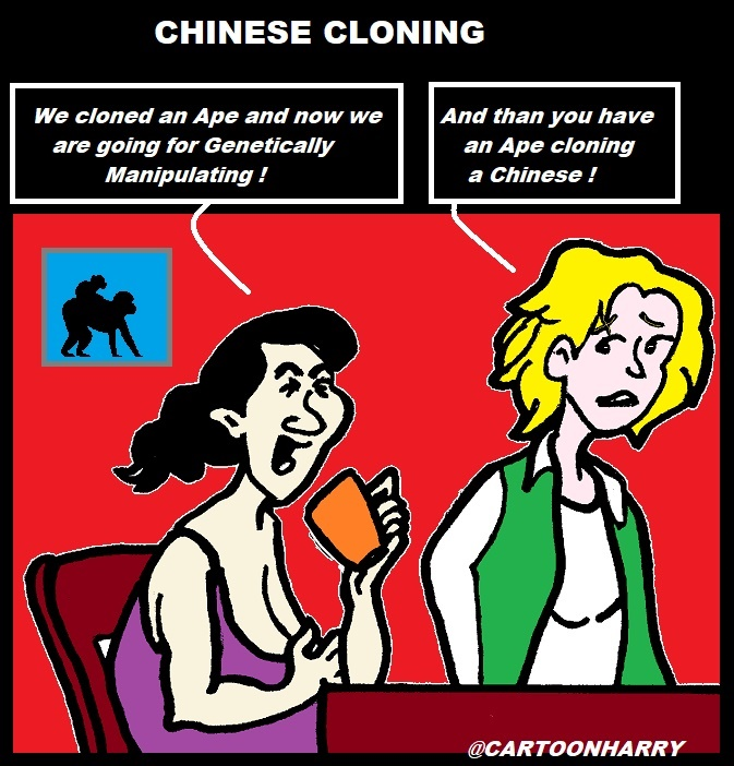 Cartoon: Chinese Cloning 1