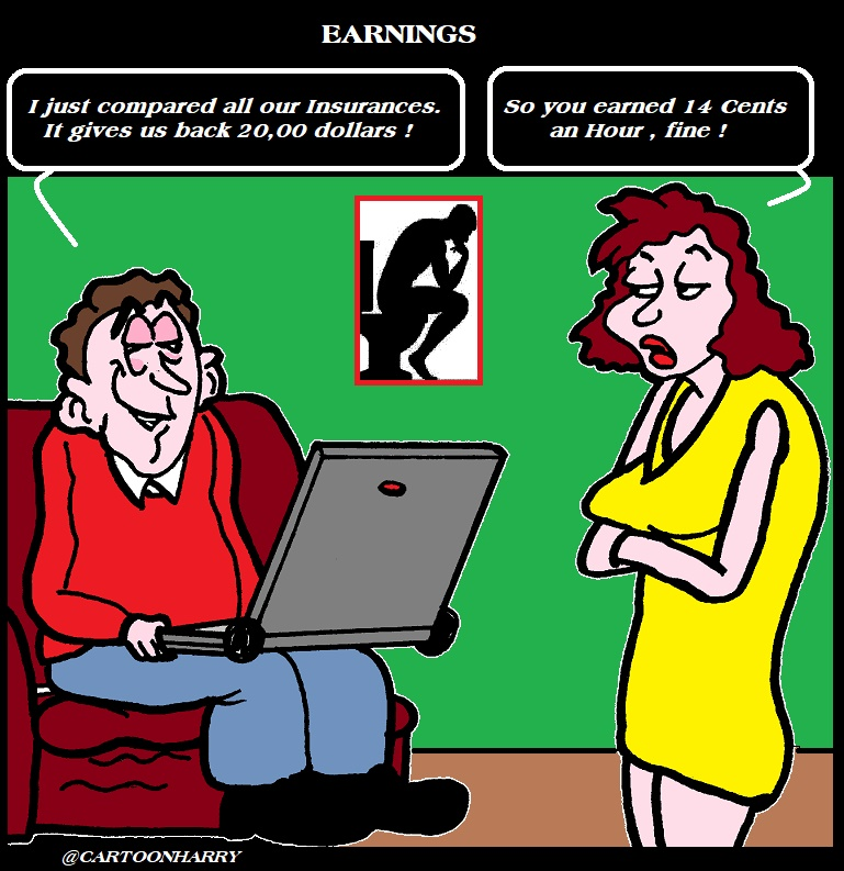 Cartoon: Earnings 1