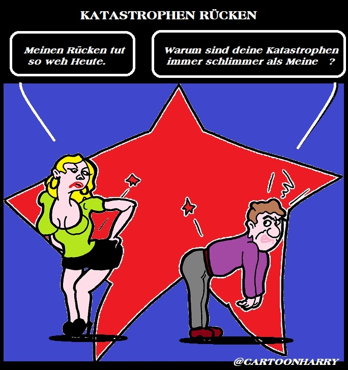 Cartoon: Rücken Probleme 1