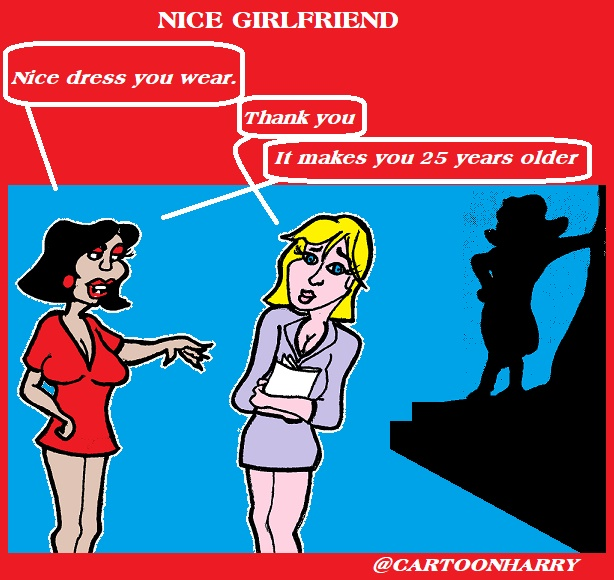 Cartoon: Nice Girlfriend 1