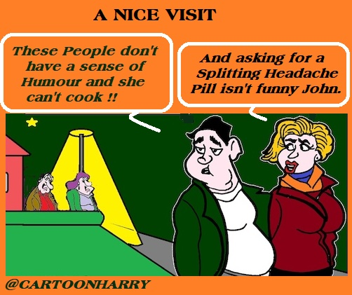 Cartoon: Nice Visit 1