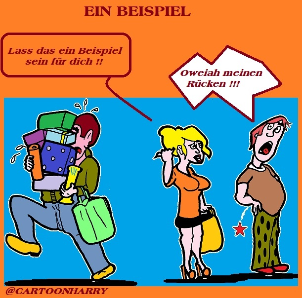 Cartoon: Ein Beispiel 1