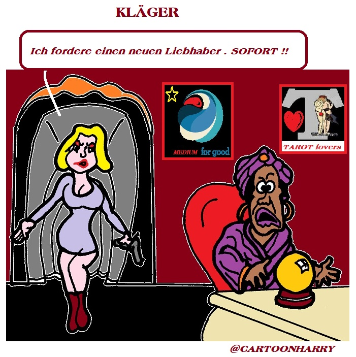 Cartoon: Kläger 1