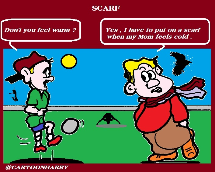 Cartoon: Scarf 1