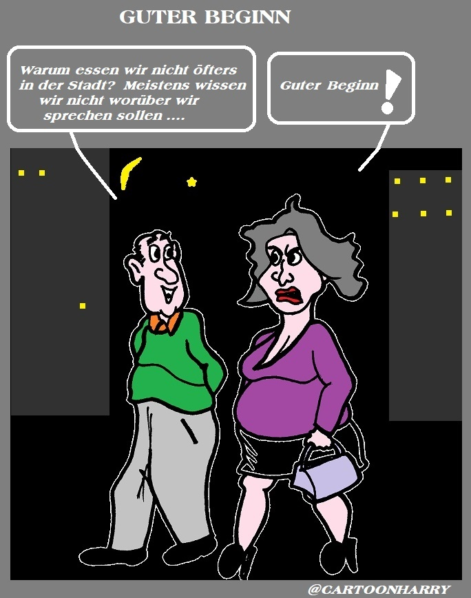 Cartoon: Guter Beginn 1