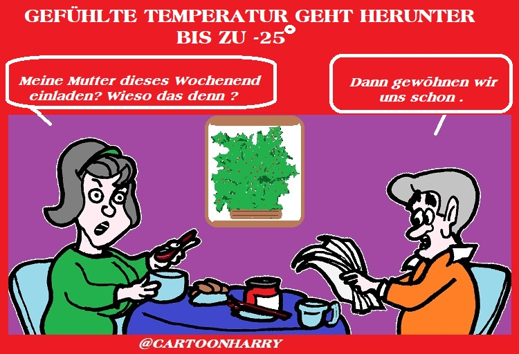 Cartoon: Gefühlte Temperatur 1