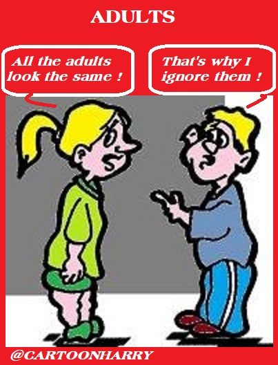 Cartoon: Adults 1