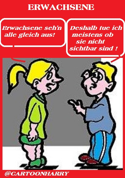 Cartoon: Erwachsene 1