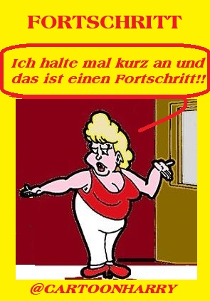 Cartoon: Fortschritt 1