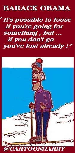 Cartoon: Barack Obama 1