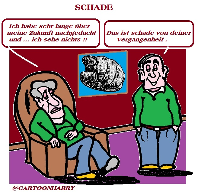 Cartoon: Schade 1