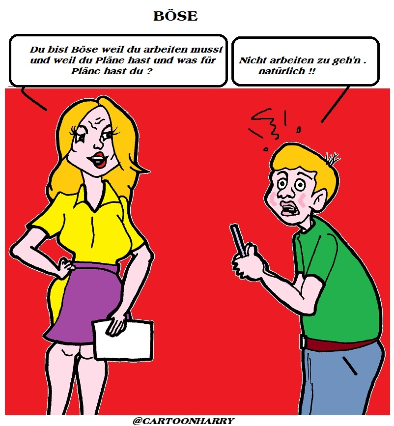 Cartoon: Böse 1