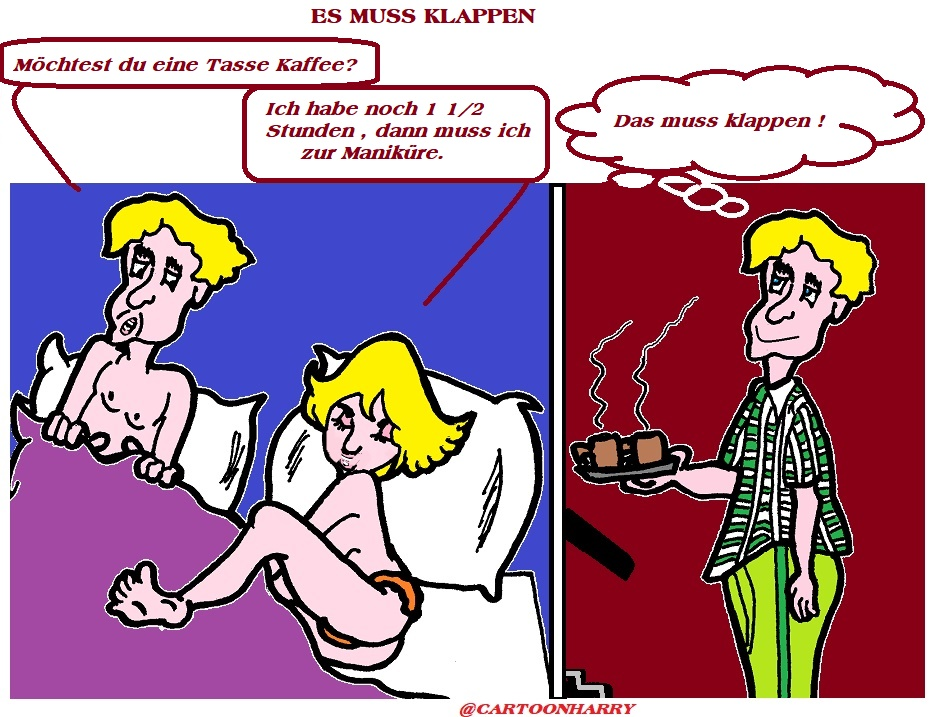 Cartoon: Könnte Klappen 1
