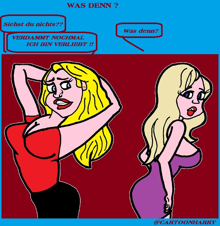 Cartoon: Was denn? 1