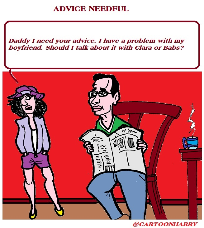 Cartoon: Ask Dad 1