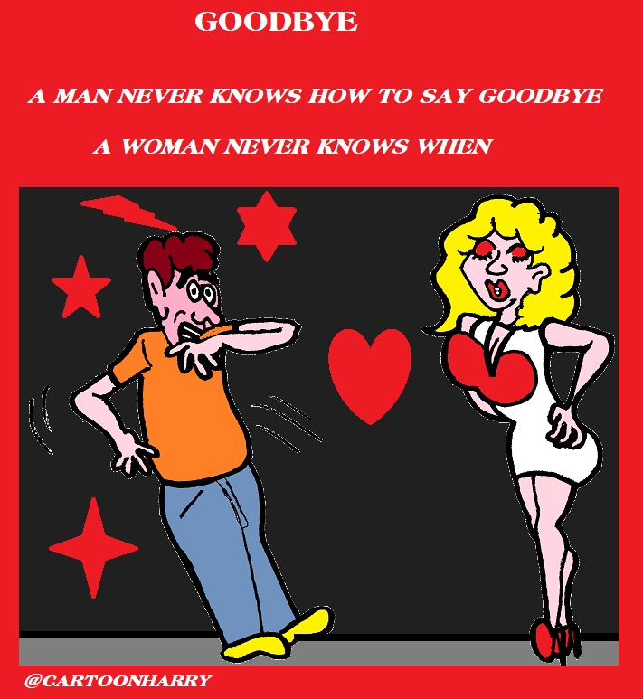 Cartoon: Goodbye 1