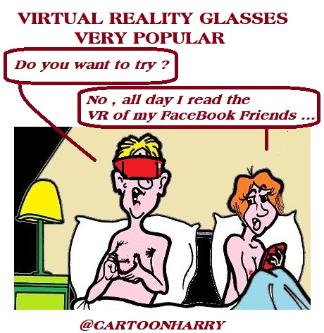 Cartoon: VR Glasses 1