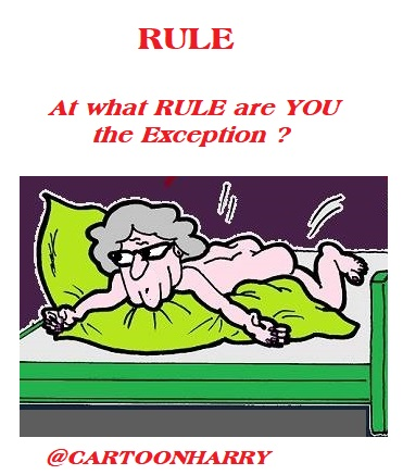 Cartoon: Rule 1