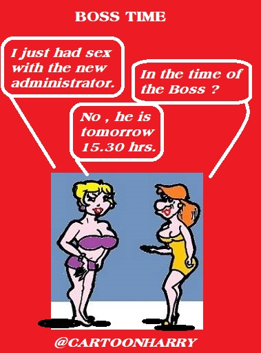 Cartoon: Boss Time 1