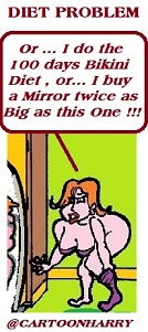 Cartoon: Diet Problems 1