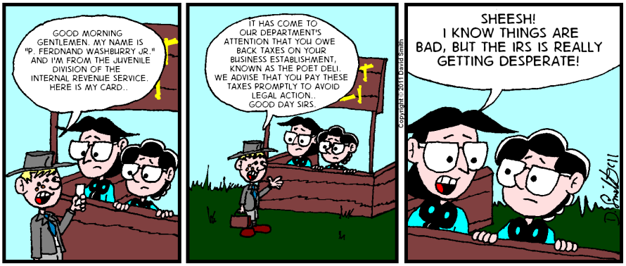 Comic: Poet Ink. comic for April 17, 2011 1