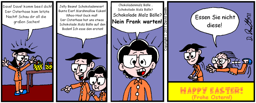 Comic: Dichter Tinte. (Poet Ink.) Karikatur für 24. April 2011 1