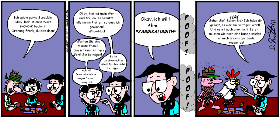 Comic: Dichter Tinte. (Poet Ink.) Karikatur für 1. Mai 2011 1