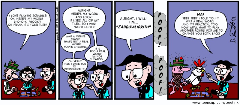 Comic: Poet Ink. comic for May 1, 2011 1