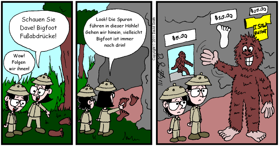 Comic: Dichter Tinte. (Poet Ink.) Karikatur für 25. September 2011 1