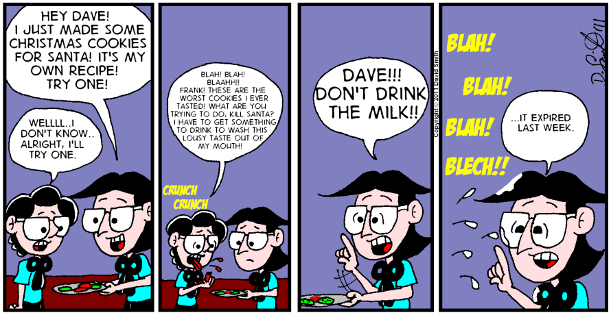 Comic: Poet Ink. comic for December 12, 2011 1