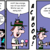 Dichter Tinte. (Poet Ink.) Karikatur für 14. Februar 2012