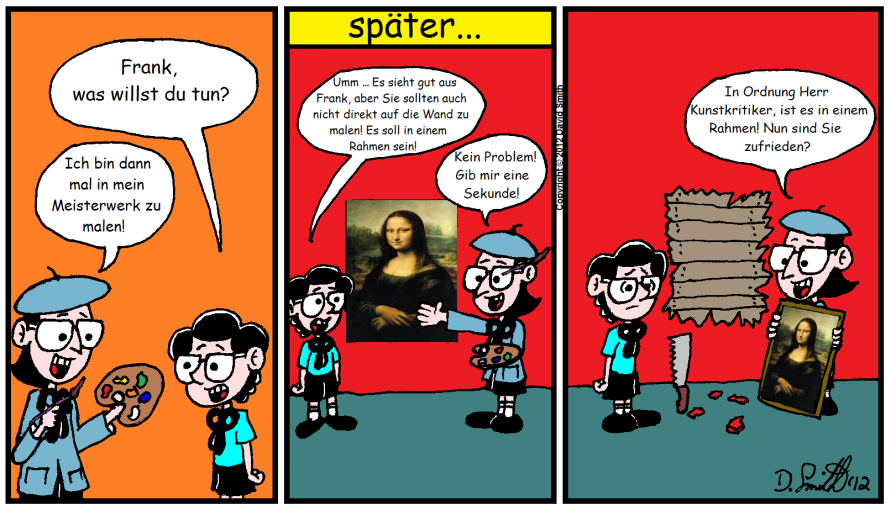 Comic: Dichter Tinte. (Poet Ink.) Karikatur für 30. Mai 2012 1