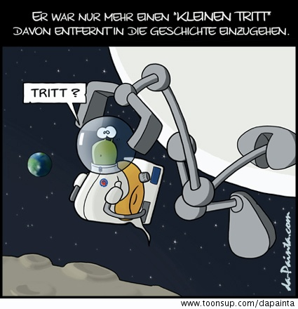 Cartoon: SnailArmstromg 1