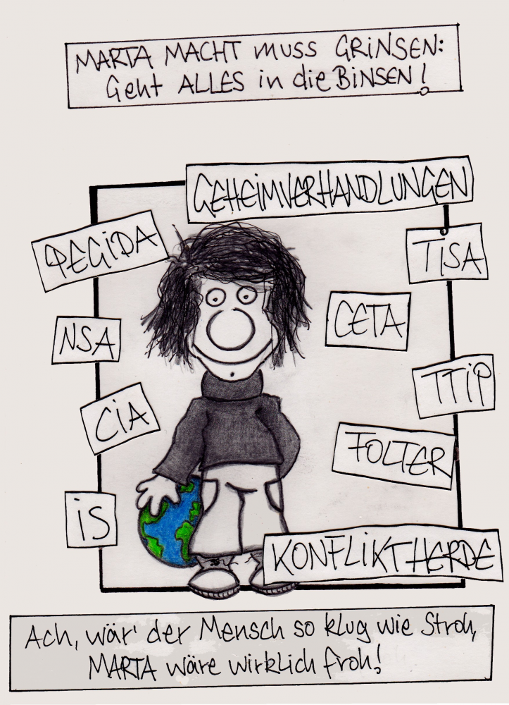 Cartoon: Marta Macht 1