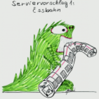 Serviervorschlag Essbahn