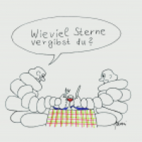 Serviervorschlag Michelinsterne