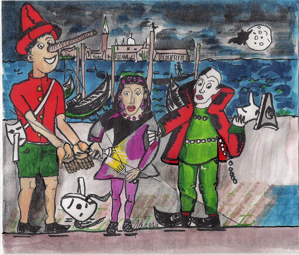 Book: Ernest Flatter in Venedig Titelbild 1