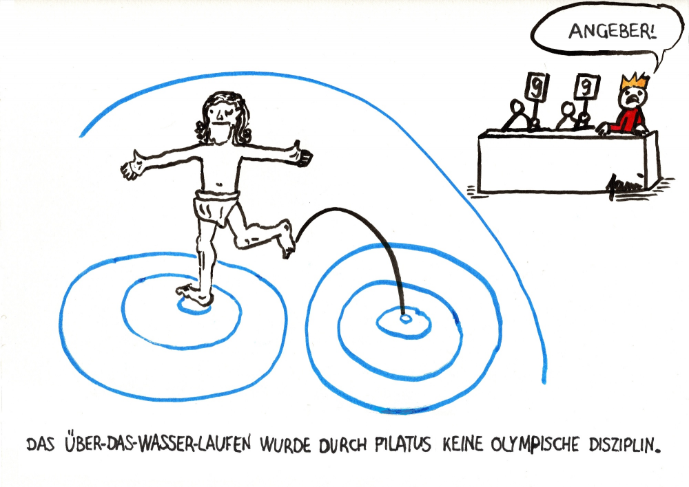 Cartoon: Ostern und Olympia 1