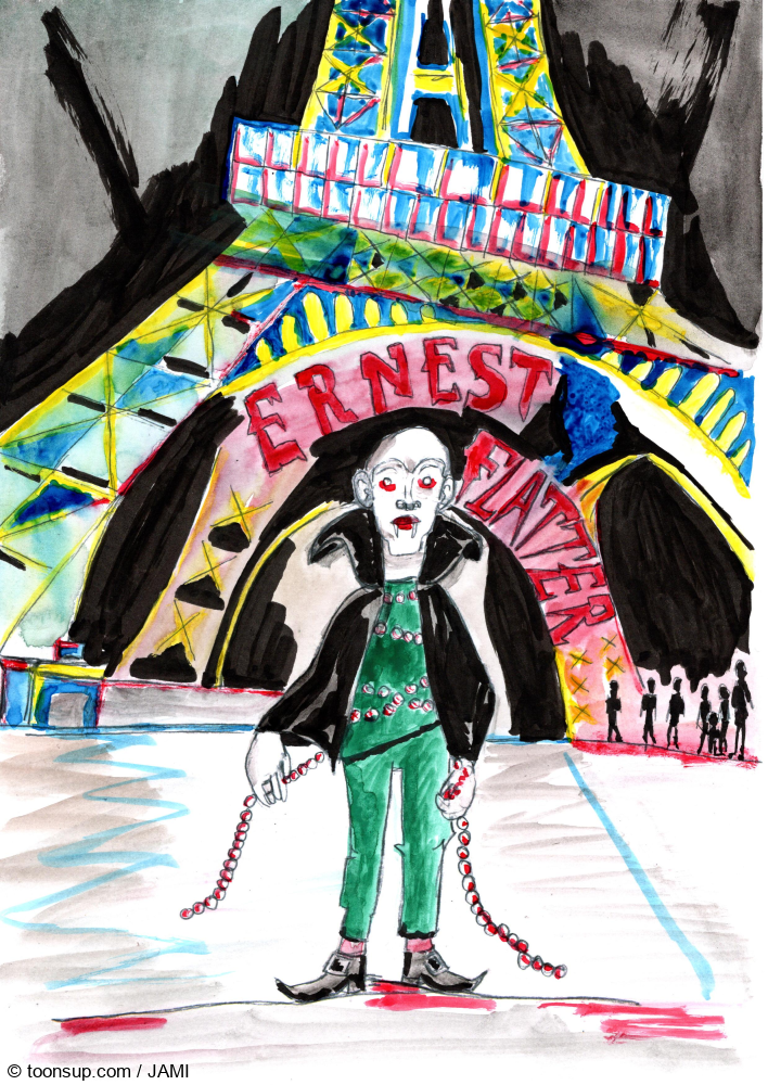 Buch: Ernest Flatter - Ein Vampir in Paris Titelbild 1
