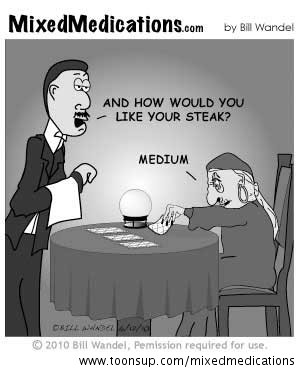 Cartoon: steak dinner 1