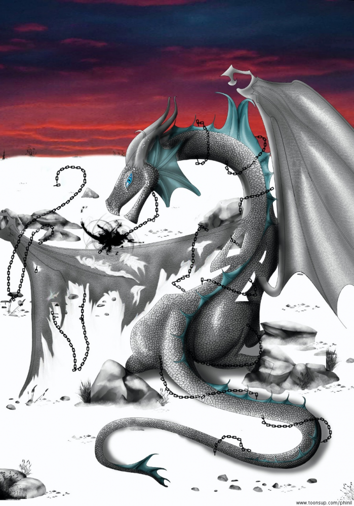 Illustration: Drache 1