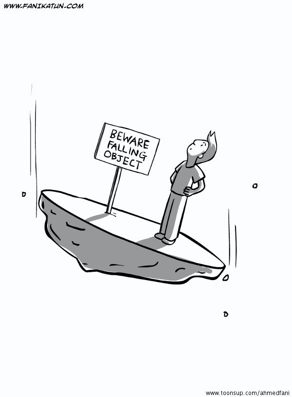 Cartoon: Falling Object 1