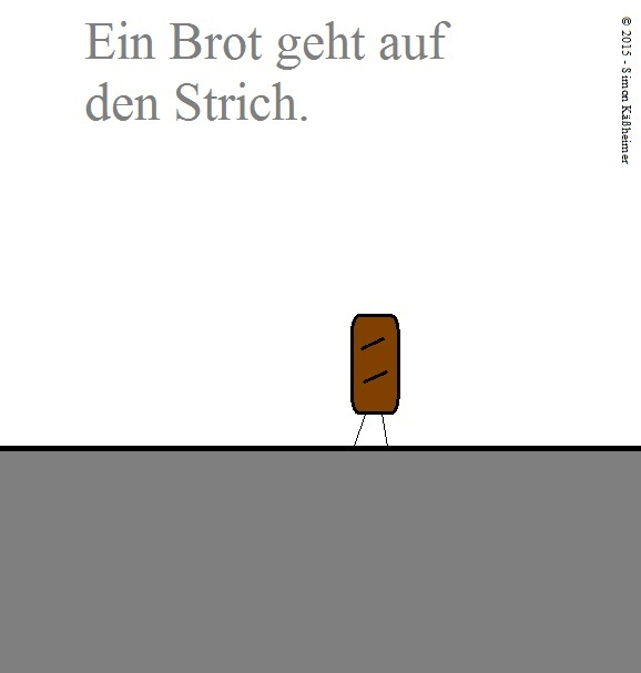Cartoon: Brotmisäre 1